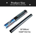 thumbnail image 3 of Goohae 50 Cm X 3 M Car Window Tint Film, 15% Vlt Heat-Block Uv-Reject, Self-Adhesive, Easy Install for Sedan & Suv, Black Car Wrap Film, Car Vinyl Wrap, 3 of 6