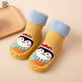 thumbnail image 2 of Luxtrada 1 Pairs Slippers Socks Shoes with Grips Baby Boy Girls Socks Moccasins Toddlers Anti-slip Indoor Slipper Winter Warm Infant Boots Shoes (6-24 Months), 2 of 6