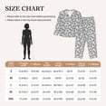 thumbnail image 4 of Lsque Snake Pattern Long Sleeve Pajama Set for Women - Soft 2-Piece Sleepwear and Loungewear Set with Pockets, Comfy Nightwear-Medium, 4 of 7