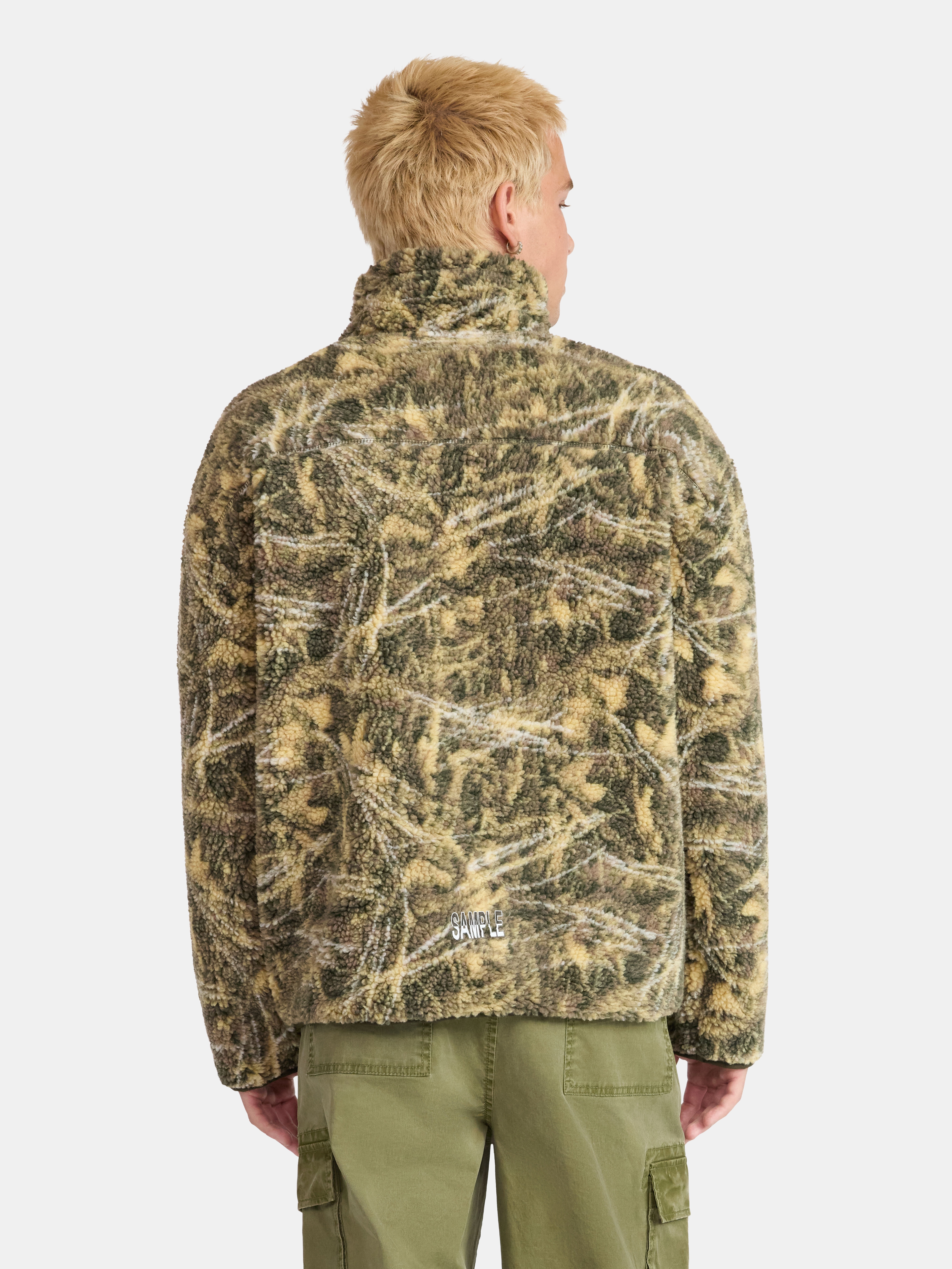 No Boundaries Men's High Pile Fleece Full Zip Jacket, Sizes S-5XL