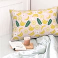 thumbnail image 4 of Sikiie Banana With Leaves Pillow Covers, Throw Pillow Case Cushion Covers,Cushion for Bedroom,Couch,Home-20"x30", 4 of 6