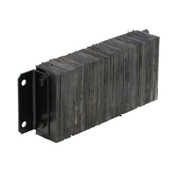 Vestil 1024-4.5 Laminated Dock Bumper- 10 x 26.25 x 4.5 in.