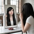 thumbnail image 5 of Synthetic Straight w/ Bangs Long Wigs Heat Resistant Full Head Hair for Women by Tirrinia, 5 of 6