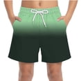 thumbnail image 3 of QNANSPI Boys Swim Trunks, Beach Swimwear for Kids, 4-15 Years Youth Boys Solid Color Swim Trunks Fast-Drying with Side Pockets Elastic Waist for Beach Vacation Surfing Pool Daily Wear, 3 of 7