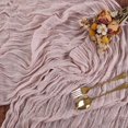 thumbnail image 3 of SHIYOU-Bébé Chemin de Table Rose 1 Pce 13 Pieds Cheesencloth, 3 of 4