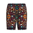 thumbnail image 4 of Fotbe Colorful Mexican2 Pajama Shorts for Men, Men's Pajama Bottoms, Sleepwear,Short Pajama Pants-Large, 4 of 9