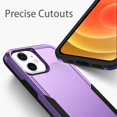thumbnail image 5 of Designed for iPhone 11 Heavy Duty Case, Protection Shockproof Dropproof Dustproof Anti-Scratch Phone Case Cover for iPhone 11 Heavy Duty Case, Purple, 5 of 8