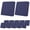 Navy Blue, variant on 12 Pcs Patio Outdoor Cushion Covers Replacement Waterproof Stretch Sofa Couch Cushion Covers Washable Individual Couch Slipcovers Set Furniture Protector