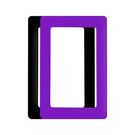 

LICHENG Children s Art Frame Display A4 Technical Works Handicrafts Drawing Storage 8.3x11.8 Inches Purple