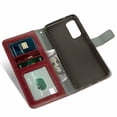 thumbnail image 2 of Mobile Phone Cover for Samsung S20, Cover Premium Pu Leather Tpu Flip Cover Magnetic Closure Card Compartment Stand Function Wallet with Lanyard Protective Cover, 2 of 7