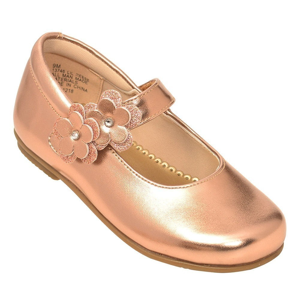 rose gold mary janes