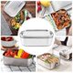 thumbnail image 5 of 800ml stainless steel food box with secure lock clips, 5 of 5