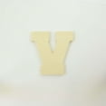 thumbnail image 3 of Package of 1, 8 Inch X 1/2" Thickness Baltic Birch Wood Letter V in The Collegiate Font, Thick for Art & Craft Project, Made in USA, 3 of 3