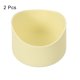thumbnail image 3 of Uxcell 2pcs 7cm Funda Protectora de Silicona para Botellas de 12-24 oz, Funda Antideslizante de Silicona Color Amarillo Claro, 3 of 6