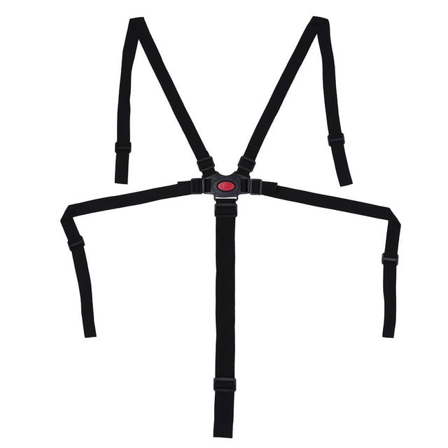Correa de seguridad para cochecito de bebé, arnés de punto de seguridad ajustable para cochecito de bebé, cinturón de seguridad para silla de bebé, rendimiento de alta gama