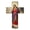 3, variant on Vintage Wooden Virgin Mary Wall Cross, Religious Art Decor, 11.8 x 7.8 in