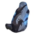thumbnail image 2 of Balery Black And Blue Lightning Dragon Funda de Asiento para Auto con Diseño - Cubierta Frontal Suave y Transpirable con Protector Antideslizante- 1 Unidad, 2 of 5