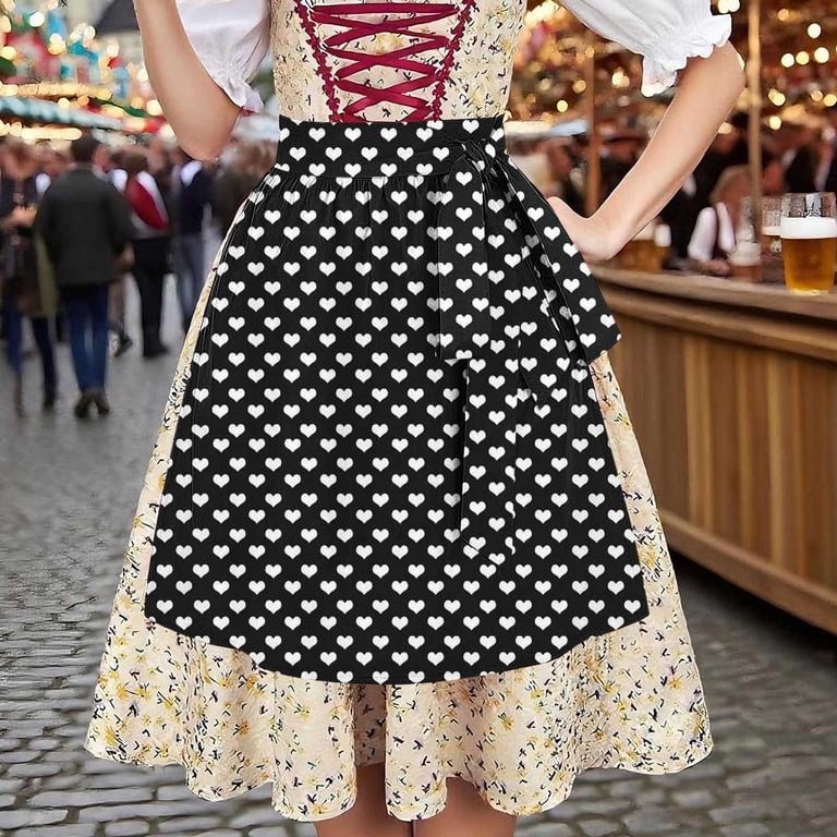 ladies oktoberfest dress Clearlove Women's Costume Dirndl Dresses Women German Beer Costumes Outfit for Carnival, Burgundy, S : Clothing, Shoes & Jewelry Be like Olga Women's Oktoberfest Costume Dress Dirndl