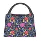 thumbnail image 1 of Fotbe Floral Bolsa Térmica Portátil con Estampado, Bolsa de Entrega de Alimentos Aislada, Bolsa Reutilizable de Gran Capacidad para Comidas y Supermercado, 1 of 6