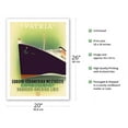 thumbnail image 2 of Europe South America West Coast - Steamship S.S. Patria - Hamburg-American Line HAPAG - Vintage Ocean Liner Travel Poster by Ottomar Anton c.1930s - Fine Art Matte Paper Print (Unframed) 20x26in, 2 of 4