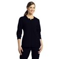 thumbnail image 1 of Marvella by White Cross Women's Jewel Neck Zip Front Scrub Jacket, 1 of 1