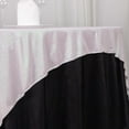 thumbnail image 2 of Efavormart 72"x72" Iridescent Glitter Sparkle Polyester Table Overlay, Shimmery Square Table Topper, 2 of 11