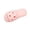 Pink, variant on Winter Slippers for Women Slip-on Flat Heel Open Toe Slides Outdoor Indoor Warm Plush Casual Bedroom Shoes for Women White 6.5