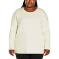 thumbnail image 4 of Banana Republic Women's Cozy Crewneck Pullover Top (White, Medium), 4 of 6