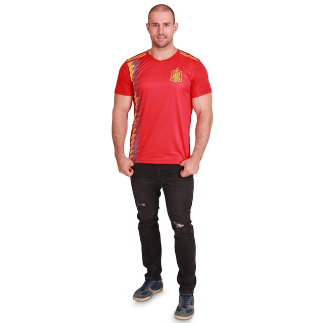 World Cup T-Shirts pour Adultes et Enfants, Chandails de Soccer Nationaux, Chandails de Soccer Familiaux