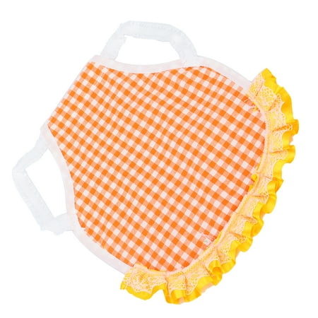 

Chicken Back Apron Comfortable Chicken Vest Cloth For Chicken Ducks Gooses For The Back For Look More Beautiful For Make The Feathers Grow Better Blue Grid Yellow Grid