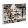 thumbnail image 4 of Stupell Industries Rose Filled Bike over Canal Transportation Painting Unframed Art Print Wall Art, 19 x 13, 4 of 8
