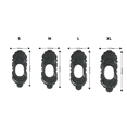 thumbnail image 2 of Patins Raquettes Semelles d'Adhérence pour Glace Tpe Crampons en Alliage 30 Traction pour Randonnée Hivernale Escalade Toit Extérieur, 2 of 6