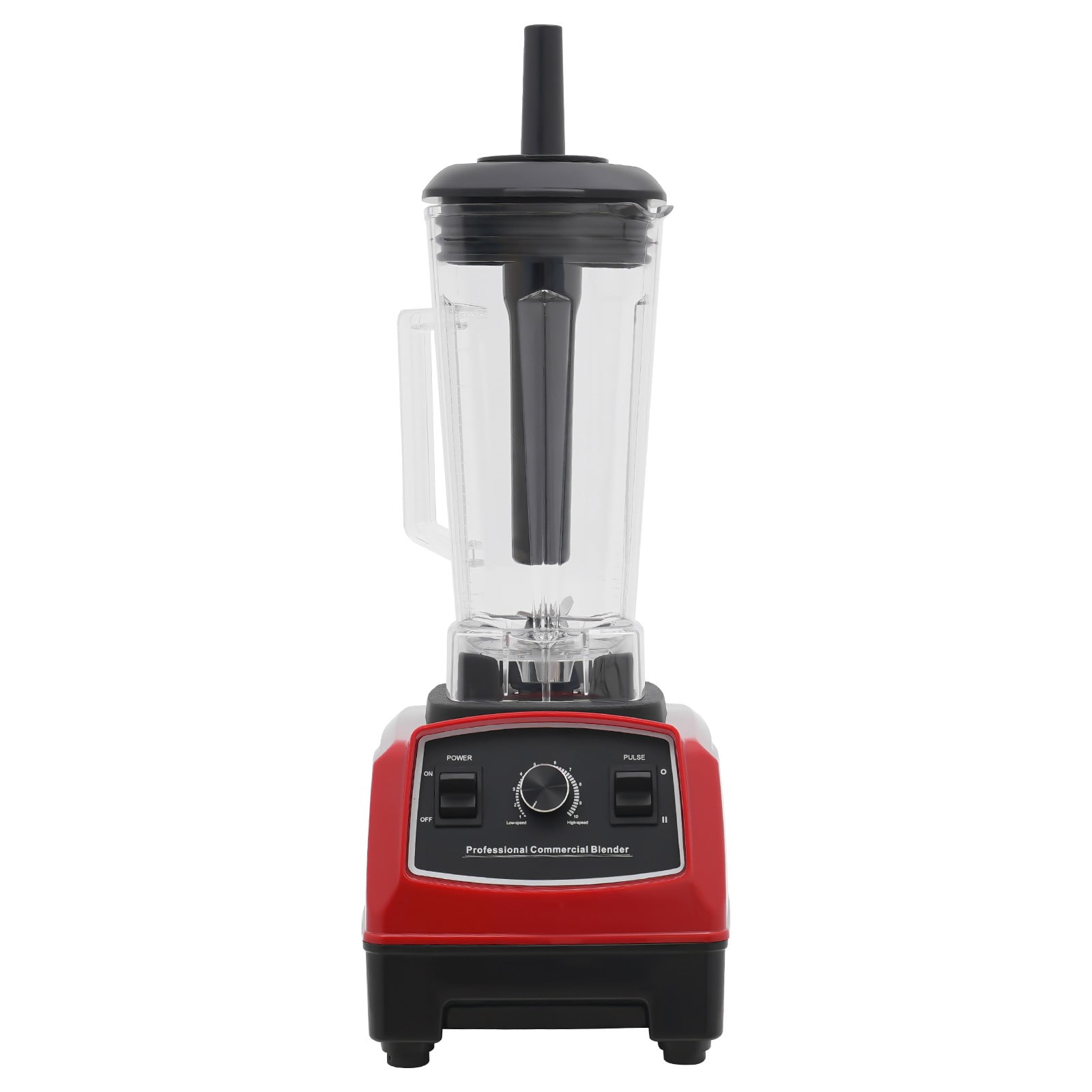 2200W Red Professional Power Blender Countertop Smoothie Blender for Milkshakes Smoothies Sauces