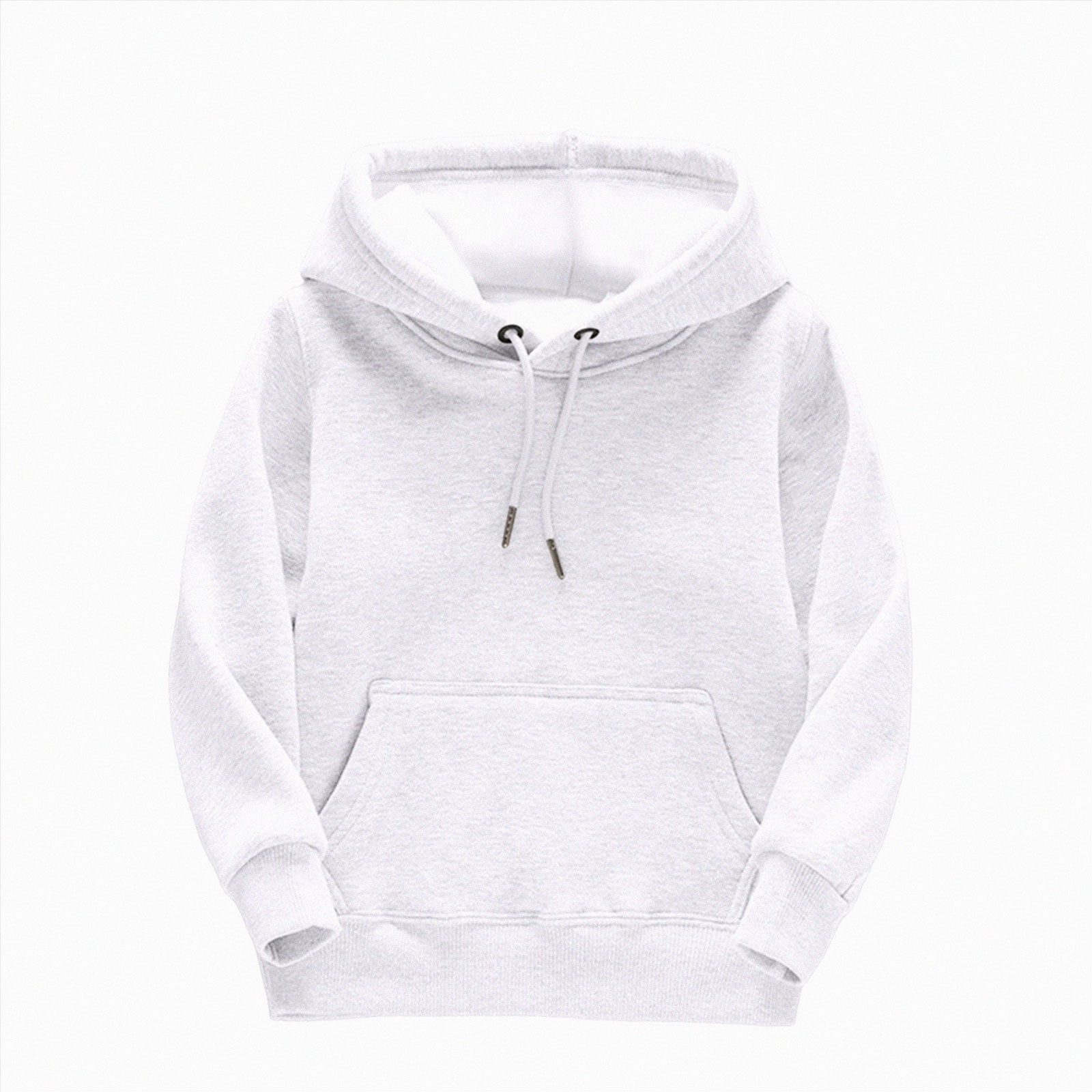 Wonitaaizi Girls Hoodie Trendy Cute Hooded Sweatshirt with Pocket Kids Pullover Winter Clothes Teens (4-5 Years White)