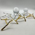 thumbnail image 4 of 2Pcs Crystal Ball Base Display Stand Crystal Ball Metal Holder Desktop Sphere Holder, 4 of 9