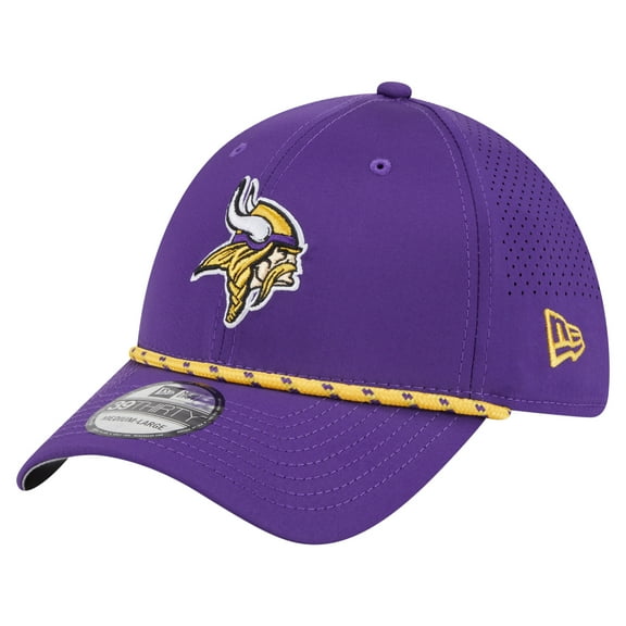 Men's New Era Purple Minnesota Vikings Perforated 39THIRTY Flex Hat