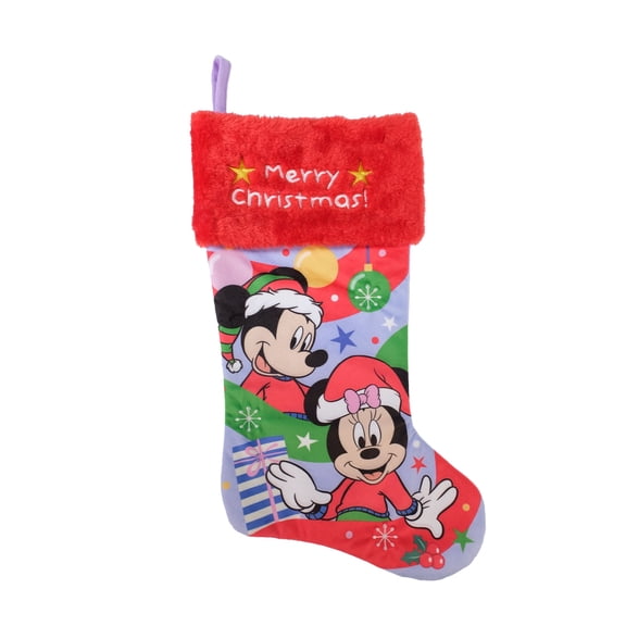 20 Inch Mickey Mouse Holiday Christmas Stocking
