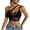 Black, variant on WZXFASHION Women Sleeveless Casual Tops See Through Women's Mesh Crop Sheer Shirt Short T Sexy Lingerie Sleepwear Intimates Red S