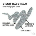 thumbnail image 2 of Urban Decay Heavy Metal Glitter Eyeliner, Disco Daydream - Silver Holographic Glitter - Water-Based Formula - Long-Lasting, Buildable, Quick Drying, 2 of 3