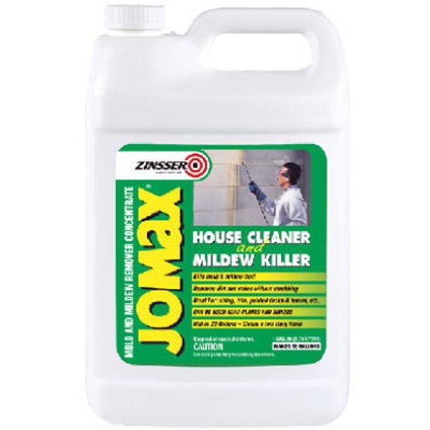 Zinsser Jomax Concentrated House Cleaner & Mildew Killer, 1Gallon