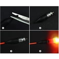 thumbnail image 3 of Yimiti 2Pcs Fish Float Light Float Tail Light Solid Color Electronic Light,Orange, 3 of 9