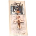 thumbnail image 4 of Eastern style Olivewood Crucifix with Mother of Pearls (60cm / 23.5 inches, Cross is 5cm or 2 inches), 4 of 6