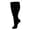 Black, variant on CAIXIA Plus Size Compression Socks Wide Calf for Women Men Extra Large 15-20 mmHg Knee High Sock for Nurses Pregnant Travel,Black