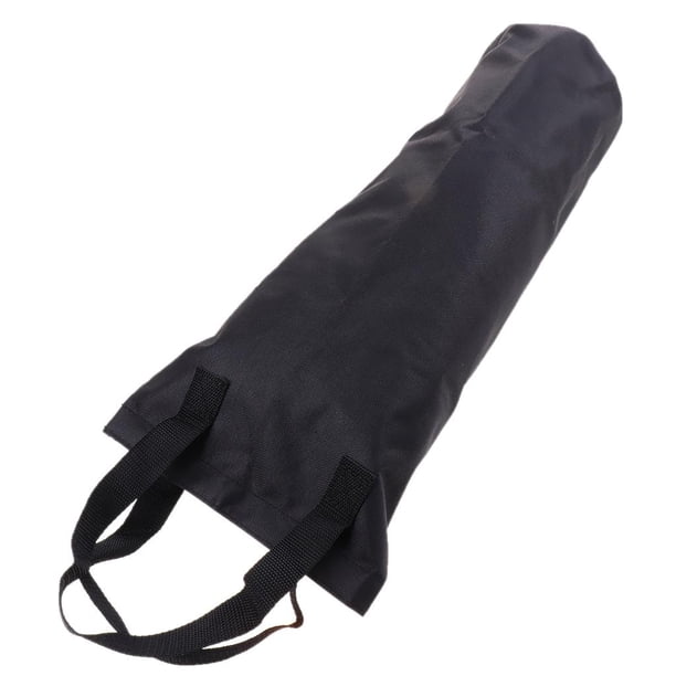 Bolsa de arena de peso plegable para soporte de base de refugio de tienda de Patio al aire libre negro + blanco Sharpla Peso de la base del paraguas