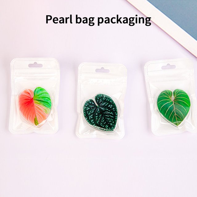 Support de Téléphone Mignon Plantes Vertes Laisse Universel Griptok pour IPhones Poignée Tok Pliage Doigt Support Socket Téléphone Portable Support