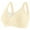 Beige, variant on Women's Wireless Bras Comfort Everyday Full Coverage Bra Black XL Supportive T-Shirt Bra