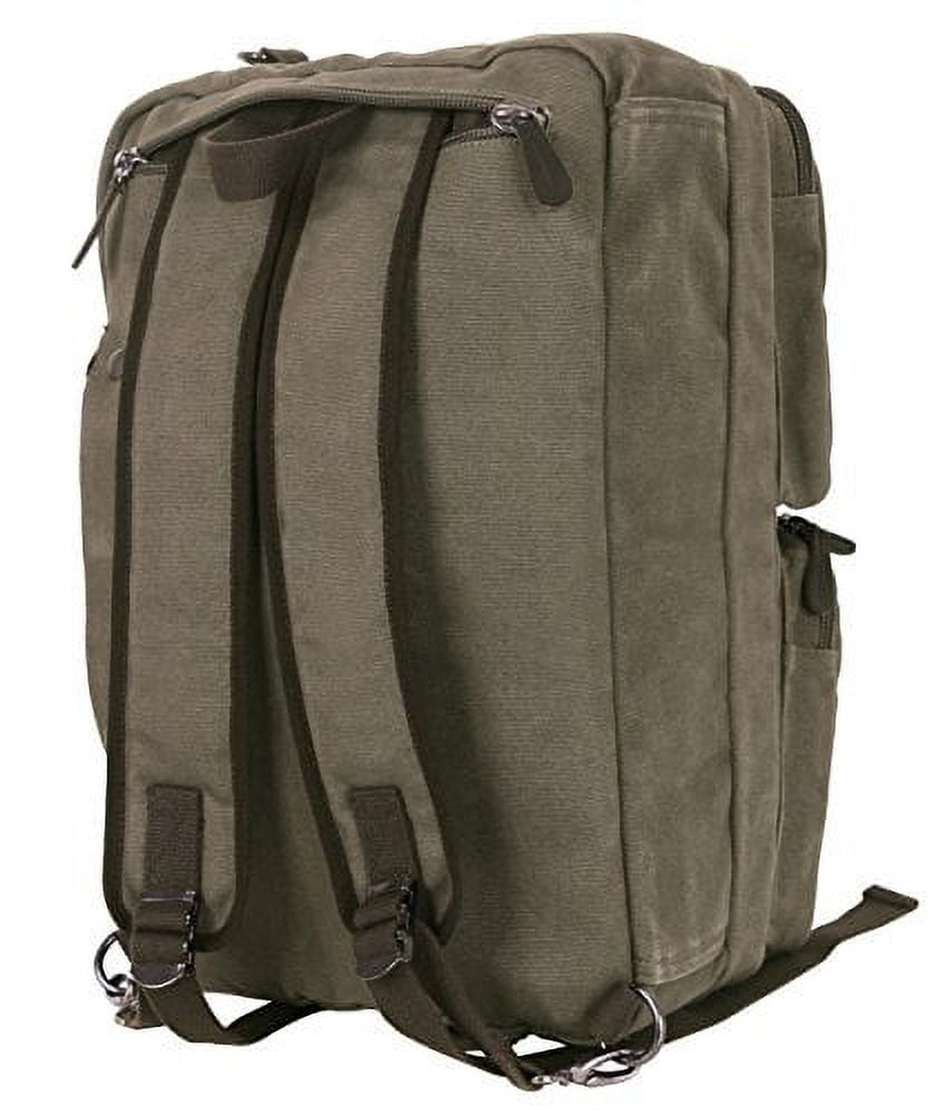 Rothco 17901 Canvas Briefcase Backpack