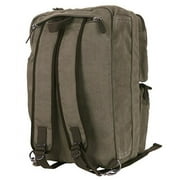 Rothco 17901 Canvas Briefcase Backpack