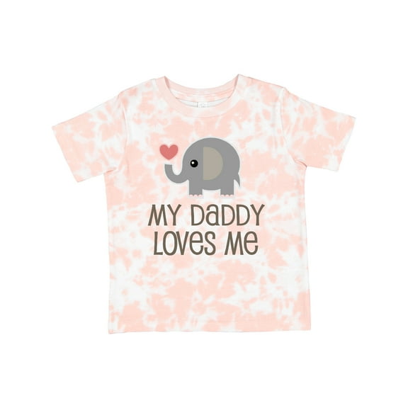 Inktastic My Daddy Loves Me Boys or Girls Toddler T-Shirt
