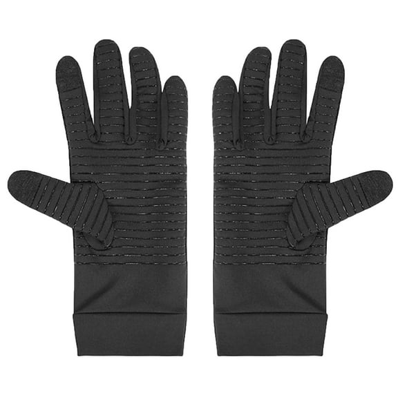 Jgppe Full Finger Gloves for Men Women Solid Color Breathable Compression Sports Glove